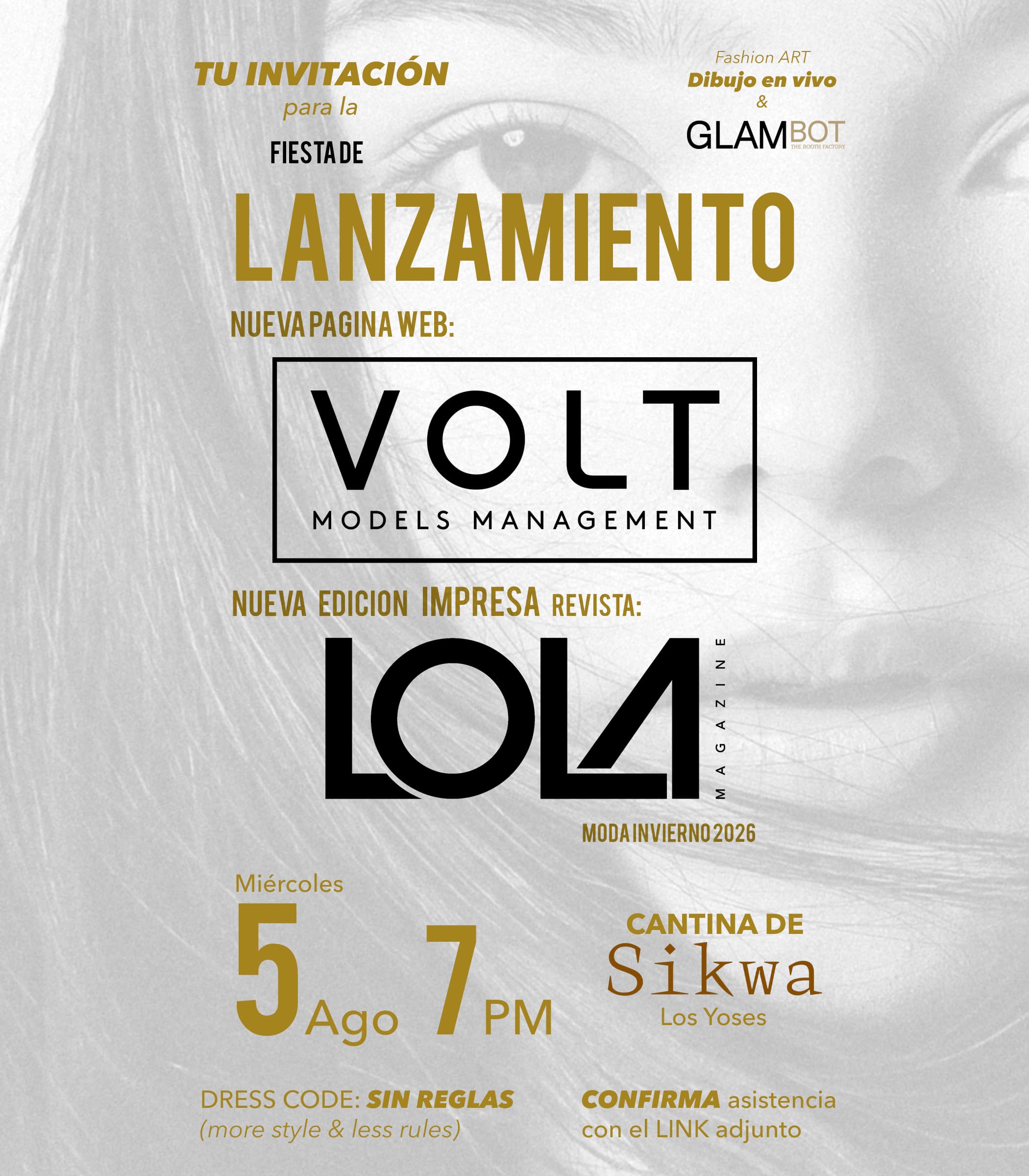 LANZAMIENTO: Nuevo WEBSITE VOLT & Nueva Revista LOLA Magazine